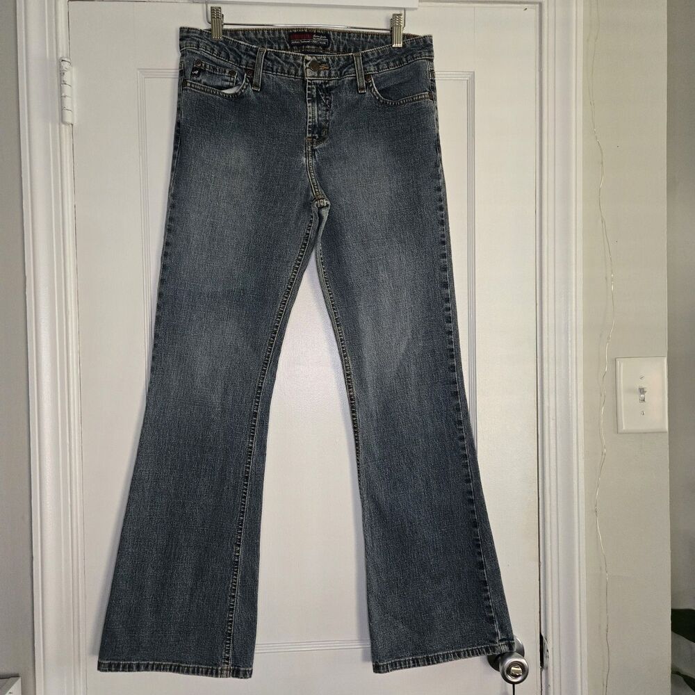 Vintage Aeropostale Women's Jeans Size 9/10R Boot Cut Y2K Flare Grunge
